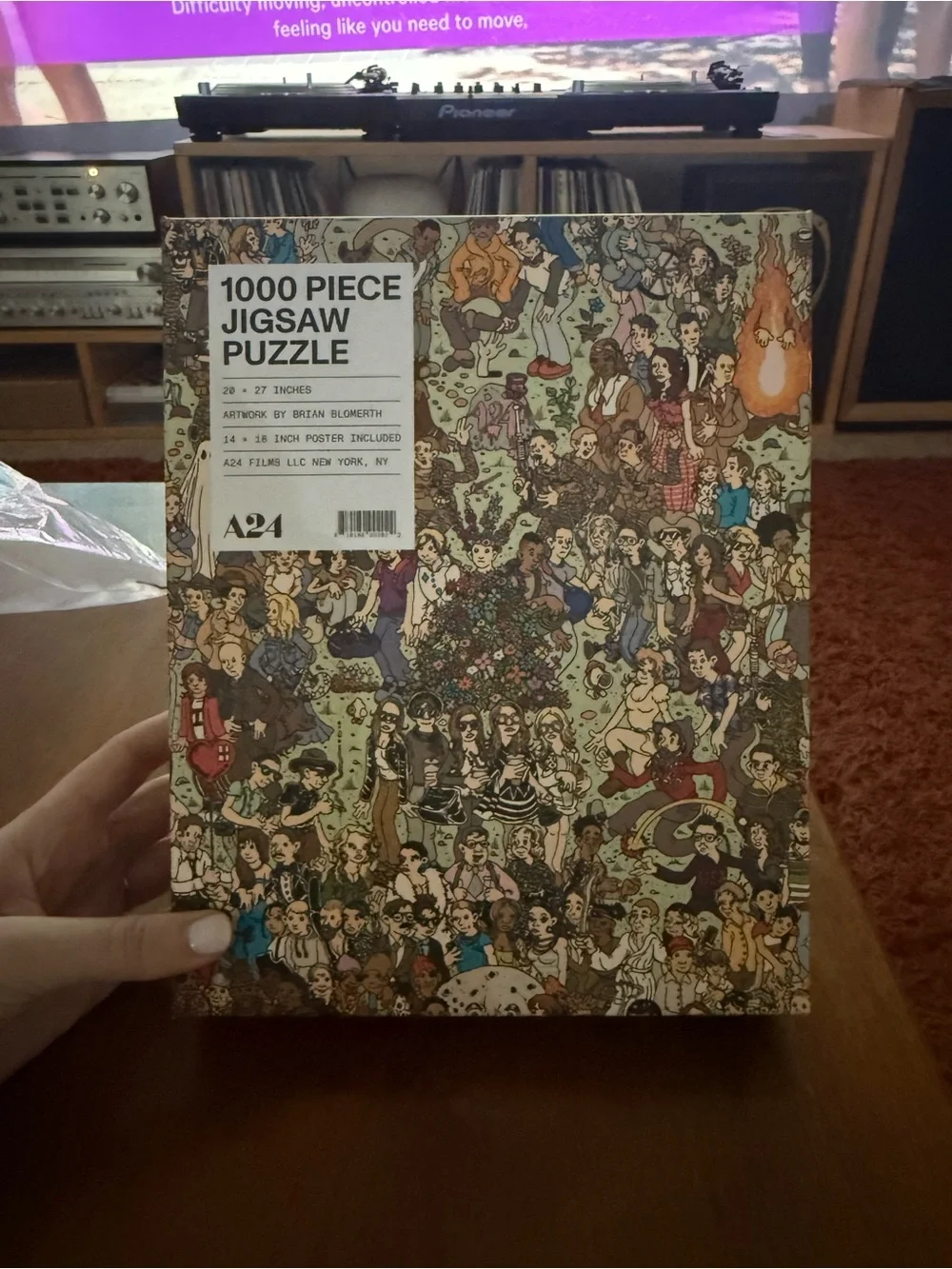 A24 1000 Piece Jigsaw Puzzle